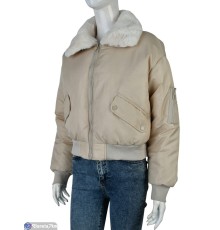 Куртка жіноча на зиму (4 шт. р.сетка 42-48) бежевий  "Kalabok"