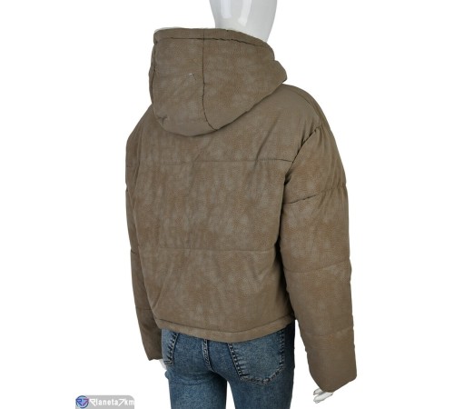 Куртка жіноча на зиму (4 шт. р.сетка 42-48) коричневий  "Kalabok"