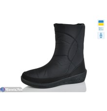 Дутики жіночі на зиму (8 пар р.37-41) чорний  "Gelena"