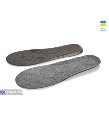 Устілки чоловічі на зиму (10 пар р.41-46) сірий  "MURMUR"