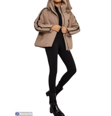 Куртка жіноча на зиму (4 шт. р.сетка L-3XL) бежевий  "Masari"