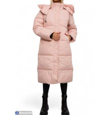 Куртка жіноча на зиму (6 шт. р.сетка S-L) рожевий  "Masari"