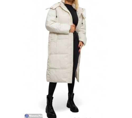 Куртка жіноча на зиму (6 шт. р.сетка S-L) білий  "Masari"