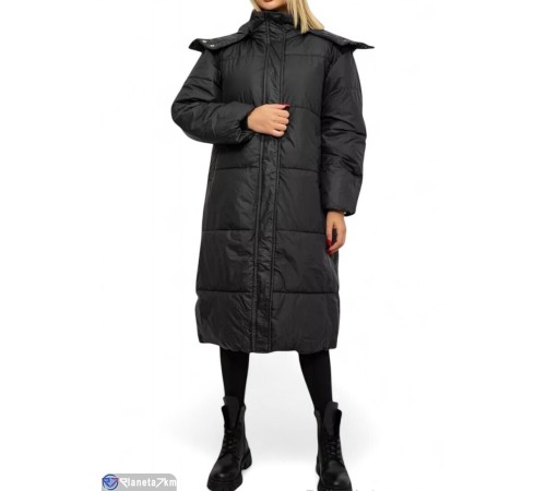 Куртка жіноча на зиму (6 шт. р.сетка S-L) чорний  "Masari"