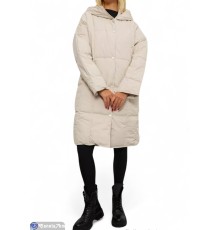 Куртка жіноча на зиму (4 шт. р.сетка S-XL) бежевий  "Masari"