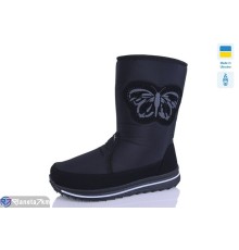 Дутики жіночі на зиму (6 пар р.37-41) чорний  "LUCKY"