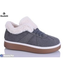 Кросівки жіночі на зиму (8 пар р.36-41) сірий  "Башили"