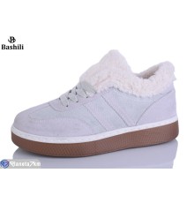 Кросівки жіночі на зиму (8 пар р.36-41) сірий  "Башили"