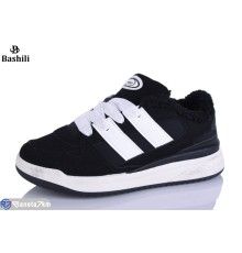 Кросівки жіночі на зиму (8 пар р.36-41) чорний  "Башили"