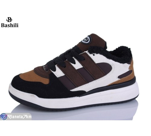 Кросівки жіночі на зиму (8 пар р.36-41) коричневий  "Башили"