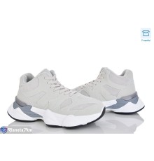 Кросівки жіночі на зиму (8 пар р.36-41) сірий  "Mirella"