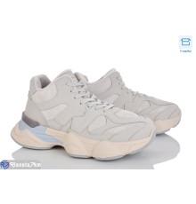 Кросівки жіночі на зиму (8 пар р.36-41) сірий  "Mirella"