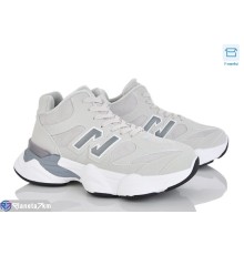 Кросівки жіночі на зиму (8 пар р.36-41) сірий  "Mirella"