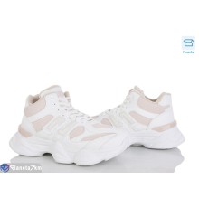 Кросівки жіночі на зиму (8 пар р.36-41) бежевий  "Mirella"