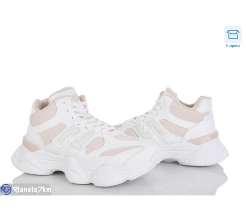 Кросівки жіночі на зиму (8 пар р.36-41) бежевий  "Mirella"