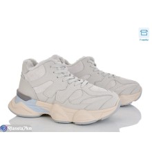 Кросівки жіночі на зиму (8 пар р.36-41) сірий  "Mirella"