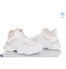 Кросівки жіночі на зиму (8 пар р.36-41) білий  "Mirella"