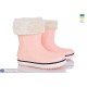 Жіночі чоботи з піни на весну/осінь (6 пар р.36-41) рожевий  "Mirella"