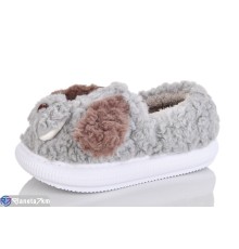 Тапки на зиму (12 пар р.36-41) сірий  "LULI"