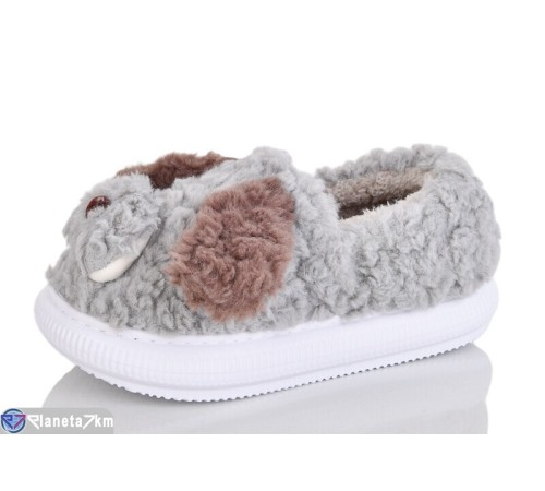 Тапки на зиму (12 пар р.36-41) сірий  "LULI"