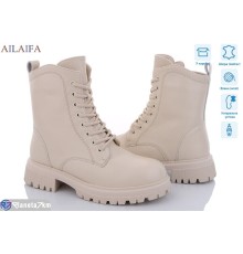 Черевики жіночі на зиму (6 пар р.36-41) бежевий  "Latifa"