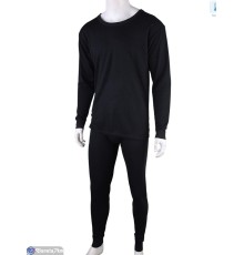 Термобілизна чоловіча на зиму (4 шт. р.сетка L-3XL) чорний  "Mirella"