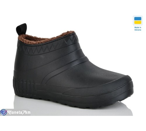 Калоші на зиму (6 пар р.37-41) чорний  "Korka"