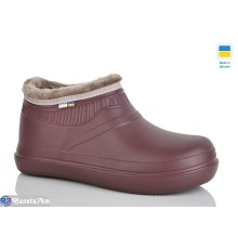 Калоші на зиму (8 пар р.37-41) коричневий  "Korka"