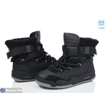 Черевики жіночі на зиму (8 пар р.36-41) чорний  "Kalabok"