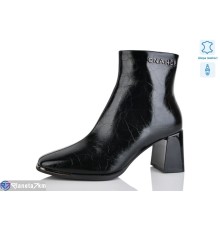 Черевики жіночі на весну/осінь (6 пар р.36-40) чорний  "LIMPO"