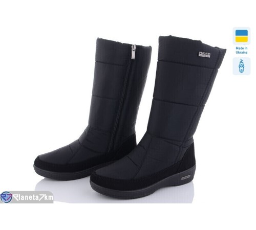 Дутики жіночі на зиму (6 пар р.37-41) чорний  "OLLA"