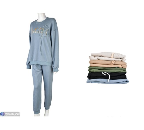 Спортивний костюм жіночий на зиму (10 шт. р.сетка XL-4XL) мікс  "Mirella"