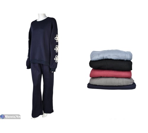 Спортивний костюм жіночий на зиму (10 шт. р.сетка XL-4XL) мікс  "Mirella"