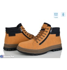 Черевики чоловічі на зиму (8 пар р.40-45) camel  "Mirella"