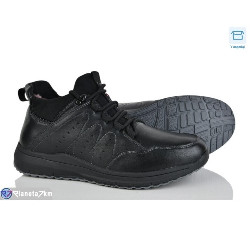 Кросівки чоловічі на зиму (8 пар р.40-45) чорний  "Mirella"