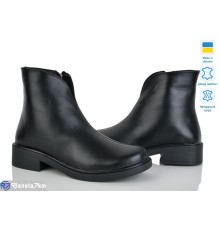 Черевики жіночі на зиму (6 пар р.36-40) чорний  "TIMUS-OPT"