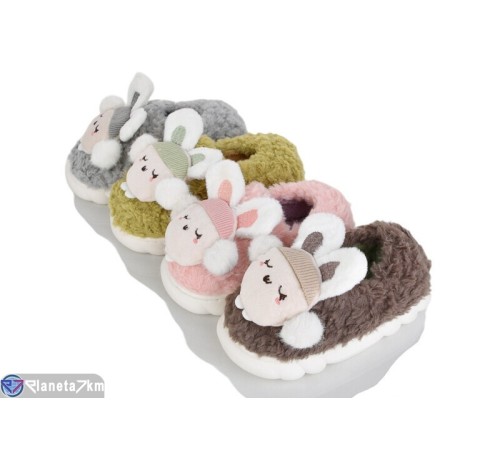 Тапки дитячі на зиму (24 пар р.24-29) мікс  "KaPira"