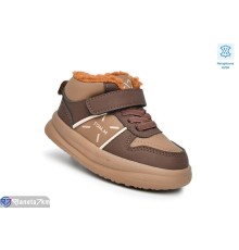 Дитячі кросівки на зиму (8 пар р.22-27) коричневий  "Normashoes"