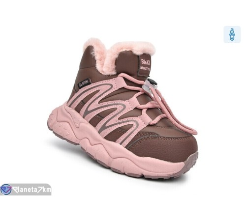 Черевики дитячі на зиму (8 пар р.27-32) коричневий  "Normashoes"