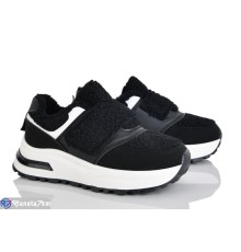 Кросівки жіночі (8 пар р.36-41) чорний  "Normashoes"