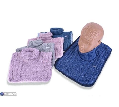 Шарф дитячий на зиму (5 шт. р.сетка 50-52) мікс  "DOMINGO"