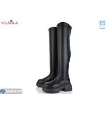 Ботфорти жіночі на зиму (6 пар р.36-41) чорний  "Veagia-ADA"