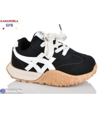 Дитячі кросівки на весну/осінь (8 пар р.26-31) чорний  "GFB-Канарейка"