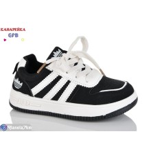 Дитячі кросівки на весну/осінь (8 пар р.26-31) чорний  "GFB-Канарейка"