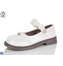 Дитячі туфлі на весну/осінь (8 пар р.31-36) бежевий  "Леопард"