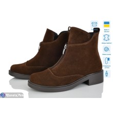 Черевики жіночі на зиму (6 пар р.36-40) коричневий  "GARRA"