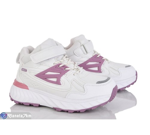 Дитячі кросівки на зиму (8 пар р.32-37) білий  "Kamila"