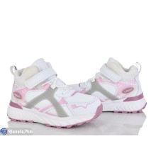 Дитячі кросівки на зиму (8 пар р.32-37) білий  "Kamila"