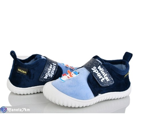 Тапки дитячі на весну/осінь (6 пар р.27-30) синій  "LUXORIS"