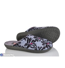 Тапки жіночі на весну/осінь (6 пар р.37-40) сірий  "LUXORIS"